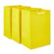  ваш заказ [woru mart бренд ] вес u selection plate подарок сумка примерно 18×25cm желтый 3 листов Large Yellow Gift Bags, 7i
