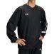  Under Armor UNDER ARMOUR бейсбол софтбол UA V-NECK LONG SLEEVE JACKET мужской длинный рукав tops тренировка одежда водоотталкивающий высокая прочность тренировка часть .