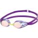  Swanz SWANS плавание защитные очки Junior Kids детский boys девушки UV cut замутненный . прекращение зеркало линзы FINA одобрение школа ученик начальной школы . индустрия acid min