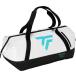  technni волокно Tecnifibre TOURWHITE-BLUEDUFFEL сумка "Boston bag" большая спортивная сумка ракетка обувь тренировка соревнование собрание тренировка собственный .. собственный .tore часть .k