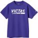  vi ktasVICTAS Play Logo чай PLAY LOGO TEEp Ractis рубашка футболка мужской женский . пот скорость . антибактериальный дезодорация 632101 8100