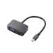 ELECOM ϥ֥ surfaceб mini Display Port-HDMI᥹&VGA᥹Ѵ 0.15m TB-MD