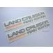  Land Cruiser 250 LANDCRUISER250 заграничная спецификация Toyota оригинальный боковой стикер LANDCRUISER FIRST EDITION боковой переводная картинка Sunrise