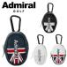  Admiral мяч для гольфа сумка Union Jack спорт мяч кейс Admiral Golf ADMG5AE4