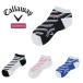  Callaway Golf женский носки одежда синхронизированный рисунок лодыжка носки Callaway Golf C25193201 [ почтовая отправка рассылка ][2025 год весна лето модель ]