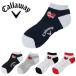  Callaway Golf женский носки Rav Callaway лодыжка носки Callaway Golf C25193202 [ почтовая отправка рассылка ][2025 год весна лето модель ]