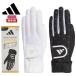  Adidas Golf перчатка монограмма теплый пара перчатка обе рука для зимний женский Adidas Golf MMT78 [ почтовая доставка рассылка ]