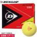 DUNLOP Dunlop soft теннис мяч соревнование лампочка легализация лампочка желтый 1 дюжина (12 лампочка в коробке ) Япония soft теннис полосный . легализация мяч 