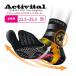 Activital �A�N�e�B�o�C�^�� �t�b�g�T�|�[�^�[ �V���[�g �\�b�N�X ���f�B�[�X 22.5�`25.5cm �j�����p �����j���O �g���[�j���O �e�[�s���O �������� �֘A�摜1