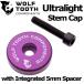 WOLF TOOTH Ultralight Stem Cap with Integrated 5mm Spacer Purple եȥ ƥ७å ž֥ѡ