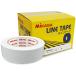mikasa(MIKASA) линия лента растягивать нет модель белый 40mm ширина ×50m 2 шт входить AC-LTPE4050-W