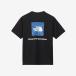  The * North * лицо THE NORTH FACE мужской одежда tops футболка S/S Back Square Traverse Logo Tee NT32543 K