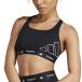  Adidas adidas женский спорт одежда tops спортивный бюстгальтер внутренний Tec Fit medium поддержка графика blaJSD36 [2024FW]