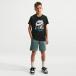  Nike NIKE Junior спорт casual одежда tops короткий рукав футболка Nike YTH NSW BOXY REST S/S футболка II9940 010[2026SS]