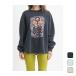 Roxy ROXY женский casual одежда tops тренировочный длинный рукав RIDING WAVES RPO234017 [2023FW]