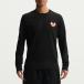  Nike NIKE мужской спорт casual одежда tops футболка с длинным рукавом Nike NSW SOLE RALLY PAT L/S футболка FQ3761 010