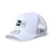  New Era NEW ERA мужской женский Golf шляпа колпак 9FORTY A-Frame Tracker Mesh Embroidery 14747271 белый [2026SS]