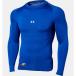  Under Armor UNDER ARMOR бейсбол MEN UA нагрев механизм armor - компрессионный длинный рукав Crew 1358646 400 Royal