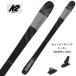 K 2 - two лыжи металлические принадлежности есть женский 156cm[2023-2024] MINDBENDER 85W + MARKER [2024]SQUIRE 11 BLK [ металлические принадлежности имеется лыжи комплект ] металлические принадлежности цвет ограничение 