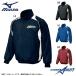  бейсбол в общем зимний Mizuno V Jean 12JE4V40 половина ZIP жакет длинный рукав зима предмет защищающий от холода мужской 