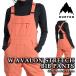 Япония стандартный товар одежда для сноуборда bib брюки Barton BURTON WOMENS AVALON 2L STRETCH BIB PANTS Peach Echo женский 24-25