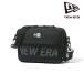  Япония стандартный товар New Era NEW ERA плечо сумка Large 2L принт Logo черный × белый 14521315 портфель сумка 