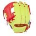NIKE Nike Youth veipa- Elite a Koo nyaH- web перчатка левый бросание подросток для софтбола перчатка BA2008-719( Opti желтый / яркий Crimson / фото голубой )