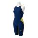 MIZUNO Mizuno [GX*SONIC ROYAL SF].. для половина костюм женский .. купальный костюм N2MGD203-84( Estate темно-синий × подсветка желтый )