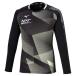[ почтовая доставка соответствует ]MIZUNO Mizuno N-XTp Ractis рубашка ( длинный рукав )[ унисекс ] волейбол рубашка V2MAA510-94( черный ×L. зеленый )