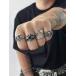  кольцо мужской комплект 5 шт. комплект punk стиль Skull I кольцо комплект, мужской casual повседневный "надеты" 