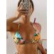  женский купальный костюм tops цветочный принт принт ho ruta- треугольник бикини верх 