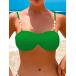  женский купальный костюм tops цепь имеется нижний бикини на завязках tops 
