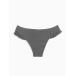  lady's swimsuit bottoms plain pattern frill trim bikini bottoms 