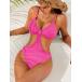  женский купальный костюм One-piece cut наружный One-piece купальный костюм 