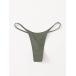  lady's swimsuit bottoms plain pattern back bikini bottoms 