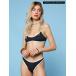  женский купальный костюм низ Contrast крепление имеется Rollei z бикини низ,Y2K summer одежда, черный бикини, симпатичный .se