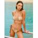  женский купальный костюм низ _ многоцветный. ska LAP образец . особенность. вязаный бикини низ,a- скалярный. цветный, боковой регулировка возможность 