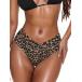  женский купальный костюм низ Leopard рисунок бикини низ женский sexy купальный костюм 