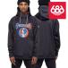  Япония стандартный товар 22-23 Schic seito Schic s одежда для сноуборда 686 MEN'S BONDED FLEECE PULLOVER HOODY Grateful Dead Black флис тянуть over 