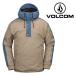  Volcom одежда для сноуборда жакет VOLCOM MENS LONGO 20K PULLOVER Chestnut Brown мужской 24-25 Япония стандартный товар 