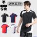  Descente мужской волейбол рубашка DSS4720Bbare- короткий рукав игра рубашка стрейч . пот скорость . тренировка часть . тренировка .. пачка соответствует 