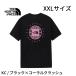  North Face мужской K-XXL размер Short рукав geo квадратное Logo чай 3L черный чёрный короткий рукав футболка скорость . хлопок geo квадратное Logo XXL