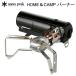 �X�m�[�s�[�N HOME��CAMP �o�[�i�[ �u���b�N SNOW PEAK GS-600BK �A�E�g�h�A �L�����v �K�X�R���� �V���O���o�[�i�[�y���������z