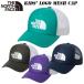  free shipping The North Face Logo mesh cap ( Kids )NNJ02409 THE NORTH FACE Kids' Logo Mesh Cap 2024 spring * summer model sunshade hat for children 
