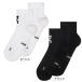 On on бег носки 25-27cm 2 пара комплект Core Run Sock Mid 2P 2UF1007