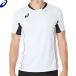  Asics волейбол рубашка с коротким рукавом игра pra рубашка тренировка надеты 2053A218 унисекс для мужчин и женщин asics [1 листов до почтовая доставка OK]