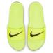 NIKE сандалии тапочки спорт сандалии Nike кожа скользящий GS/PS Junior Kids детский 819352 700