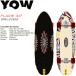 [YOW SURFSKATE]yau Surf skate [FLAME 33* Surfskate Complete] Complete скейтборд сноуборд Surf 