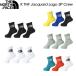 [THE NORTH FACE] North Face [K TNF Jacquard Logo 3P Crew] TNFja карта Logo 3P Crew ( Kids ) носки / носки / Kids для / NNJ82411