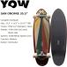 [YOW SURFSKATE]yau Surf skate [SAN ONOFRE 35.5" Surfskate Complete] 2026SP CLASSIC SERIES Complete скейтборд сноуборд Surf 